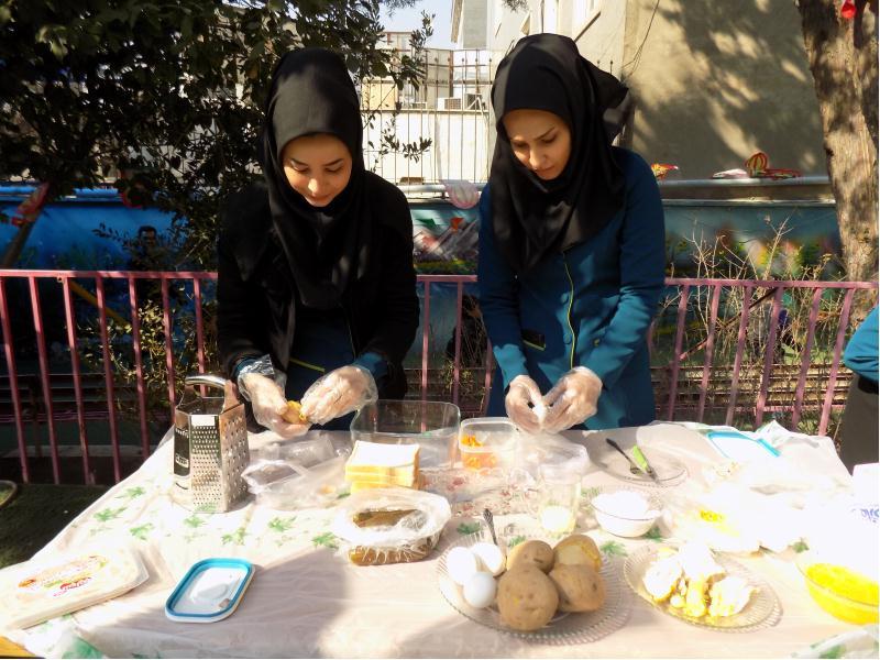 مسابقه آشپزی همکاران